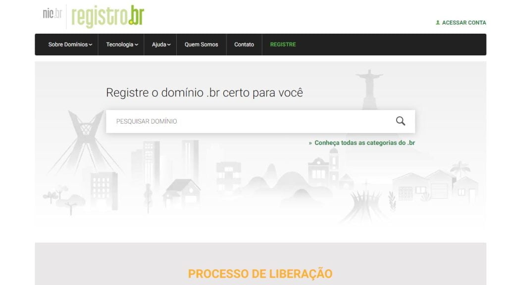 Como registrar domínio de site no registro br